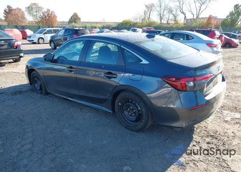 2026 Honda Civic Lx из США, поврежденный, VIN 2HGFE2F21TH510732